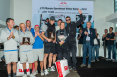 Monaco Sportboats Winter Series. Класс J/70. Вторая подряд победа ArtTube Валерии Коваленко!